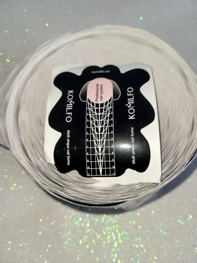 Moldes para uñas de papel lote completo