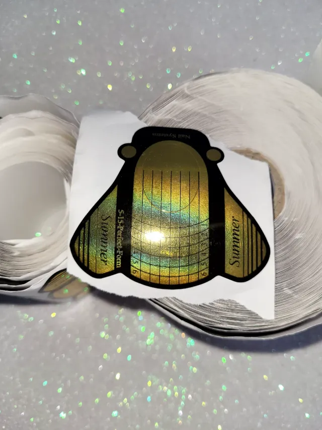 Moldes para uñas de papel lote completo