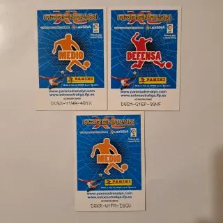 3 Cromos Supercrack Adrenalyn 2014/2015