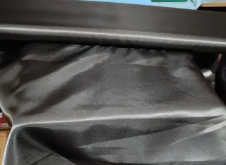 Tessuto fodera raso marrone