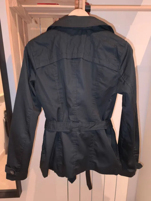 Gabardina Only Negra Talla S