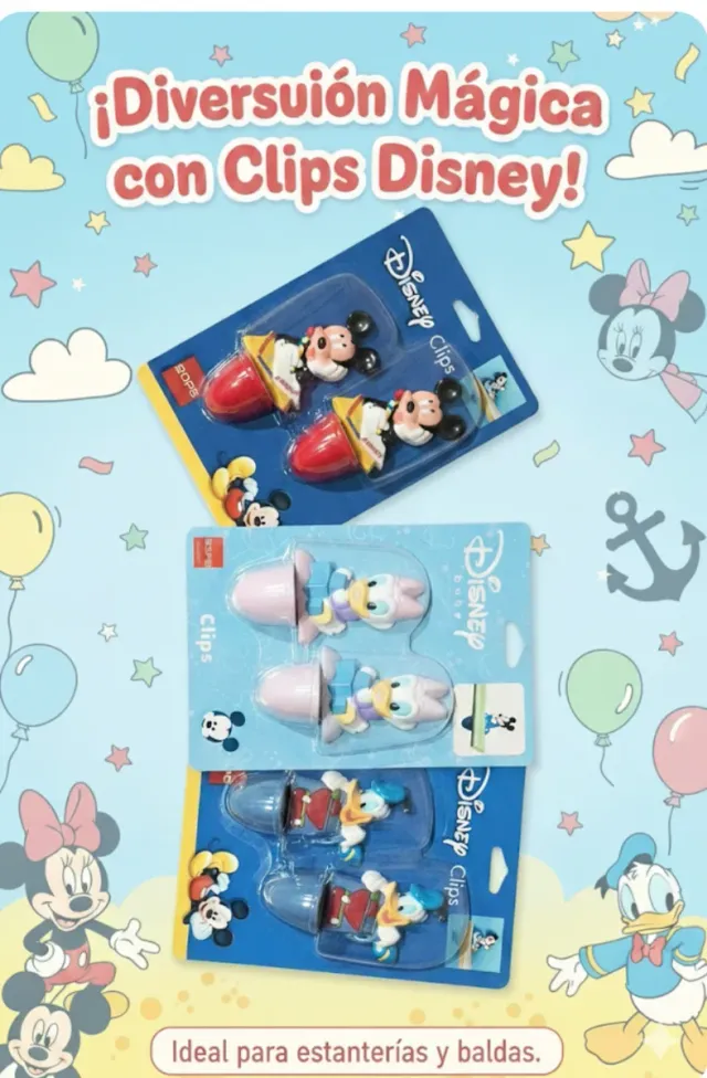 Clips Disney Mickey, Minnie y Donald