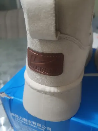 Botas Warrior Mujer Beige