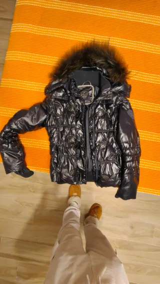 Piumino Yess Zee donna nero