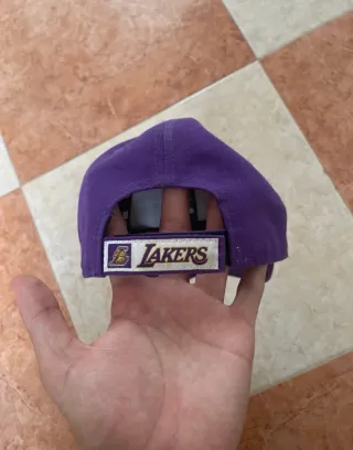 Gorra New Era Lakers Morada Niños