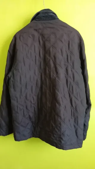 Parka azul marino hombre