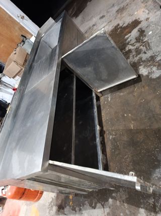 FREGADERO GRAN CAPACIDAD ARMARIADA ACERO 658746091