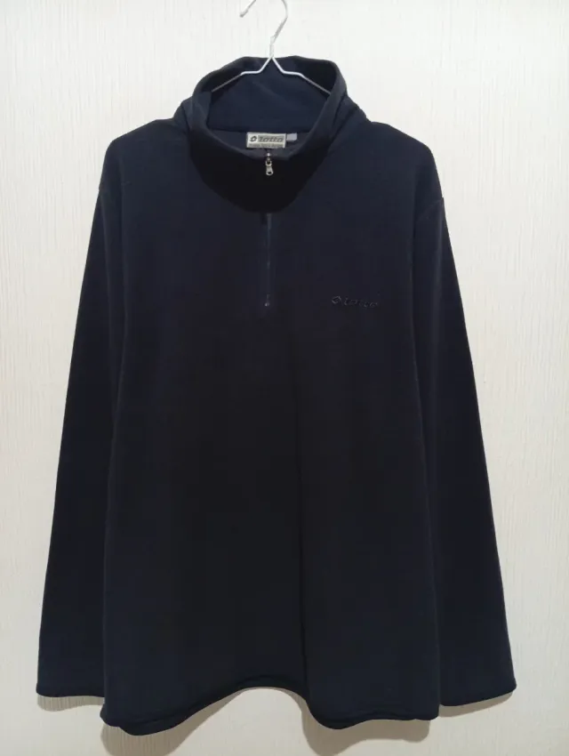 Forro polar Vintage Lotto azul marino Talla XL