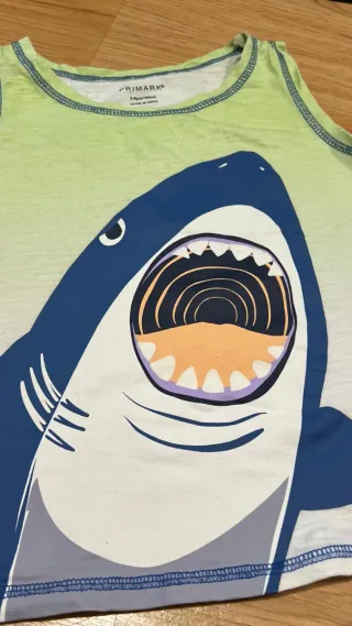 Camisa infantil Primark 3-4 anos