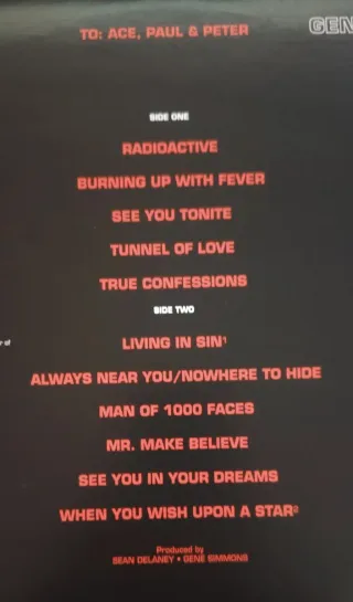 Kiss Gene Simmons Picture Disc Vinilo