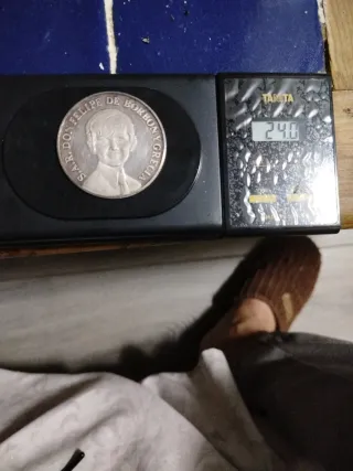 Medalla Plata Rara Don Felipe Borbon Y Grecia