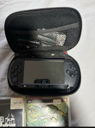 PSP Original + Juegos + Funda y Cámara – ¡Colecci