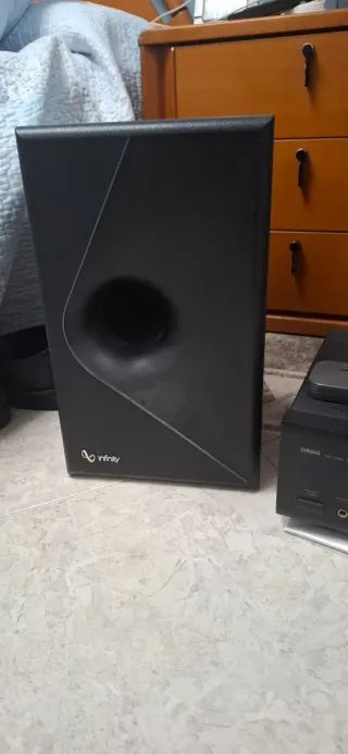 Amplificador Yamaha Natural Sound Negro