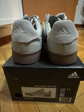 Adidas Adicross Retro Golf Zapatillas Gris Marrón