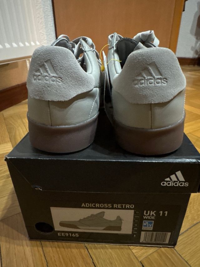 Adidas Adicross Retro Golf Zapatillas Gris Marrón