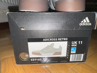 Adidas Adicross Retro Golf Zapatillas Gris Marrón