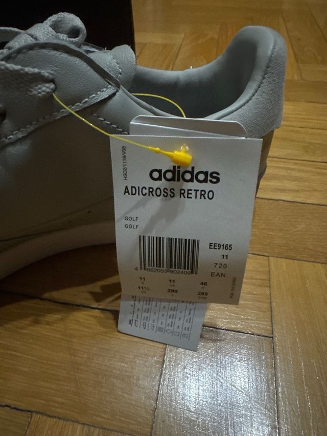 Adidas Adicross Retro Golf Zapatillas Gris Marrón