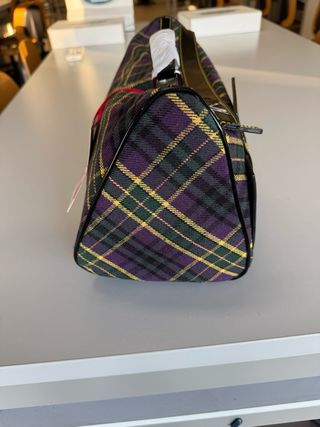 Borsa Braccialini donna viola e gialla