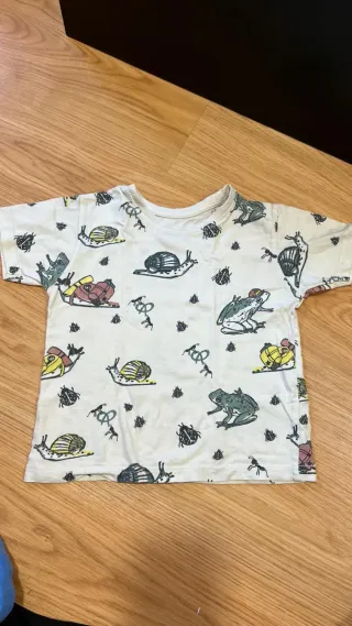 LOTE COM 6 CAMISAS INFANTIL