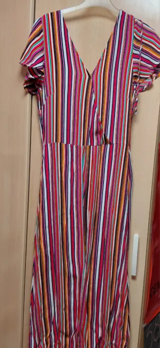 Mono rayas espalda descubierta