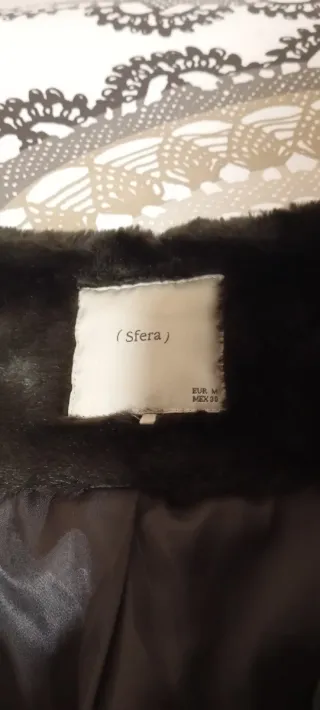 Chaquetón de terciopelo  marrón