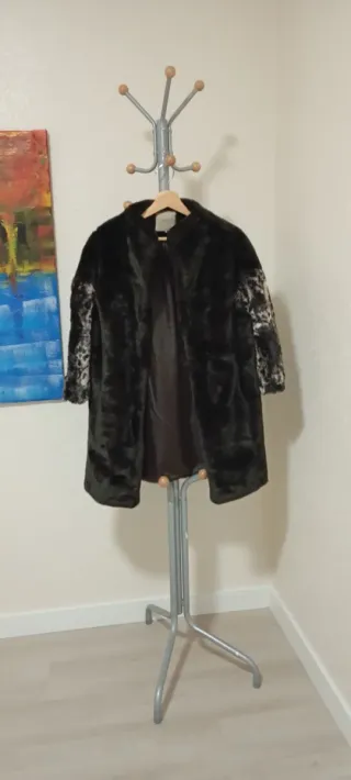 Chaquetón de terciopelo  marrón