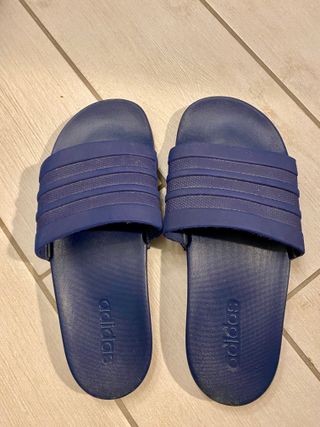 Ciabatte Adidas blu 40.5 suola morbida comfort