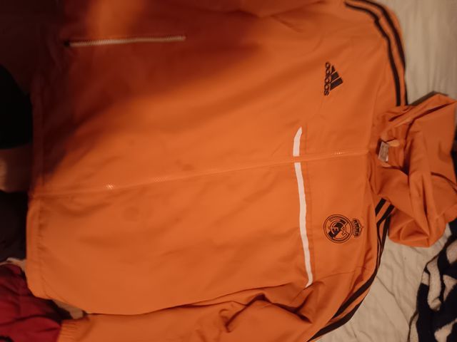 Chaqueta Real Madrid Adidas Naranja