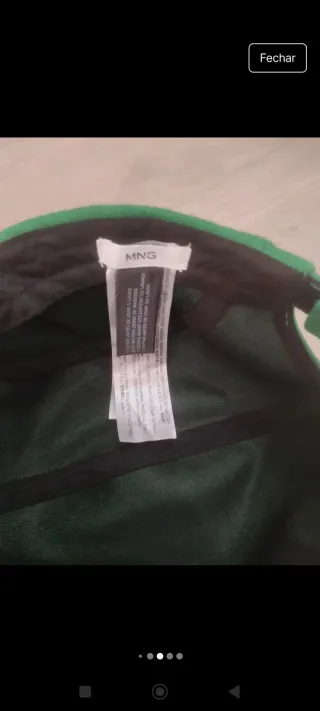 Boné Fazenda NOVO Verde MANGO