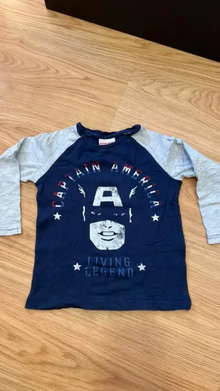 LOTE camisa Marvel 4 anos