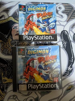 Digimon Rumble Arena PS1 PAL