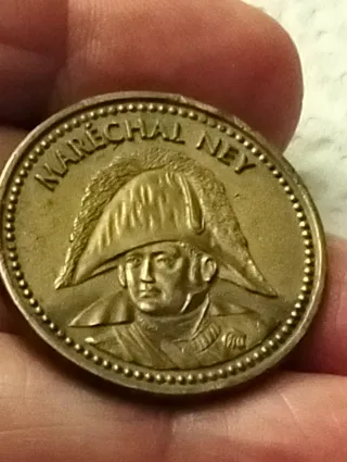 Medalla Maréchal Ney Napoleón de bronce