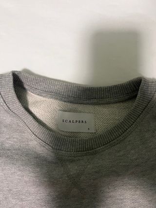 Sudadera Scalpers Gris Talla S