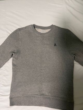Sudadera Scalpers Gris Talla S