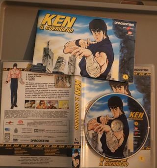 Lotto 3 DVD Ken Il Guerriero, Spongebob, Lupin III