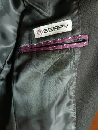 Cappotto Serpy nero uomo