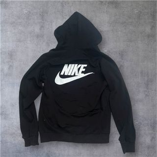 Sudadera Nike Negra con Cremallera