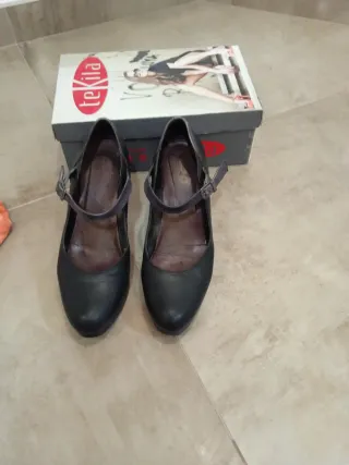 Zapatos Tekila Piel Talla 39 Mujer