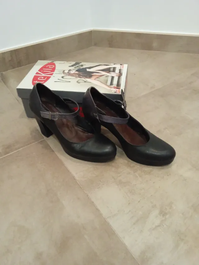 Zapatos Tekila Piel Talla 39 Mujer