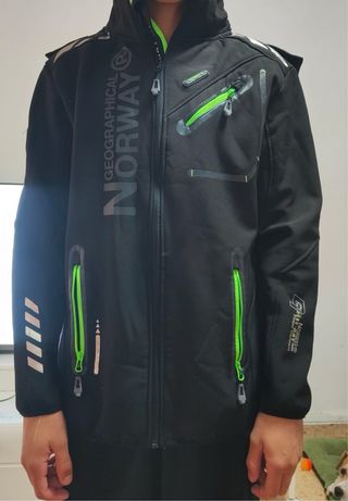 Chaqueta Geographical Norway Hombre Negra