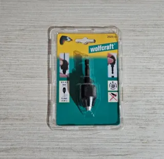 Adaptador Portabrocas Wolfcraft 0.5-6.5mm