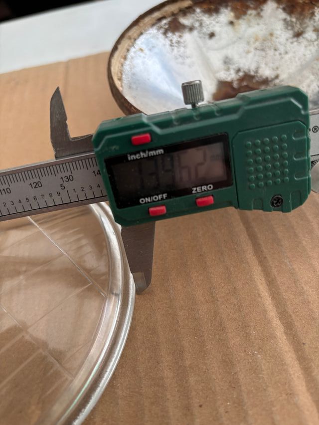 Cristal Faro moto antigua