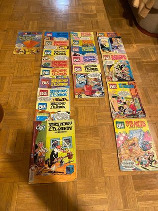 colección de tebeos de los 80