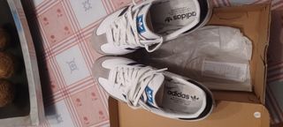 Adidas Samba OG Blancas y Negras talla 42