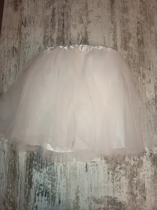 Tutú blanco talla única