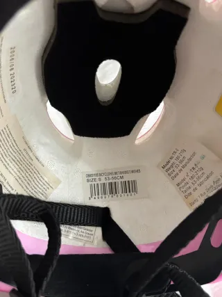 Casco Bici Niña Rosa Barbie