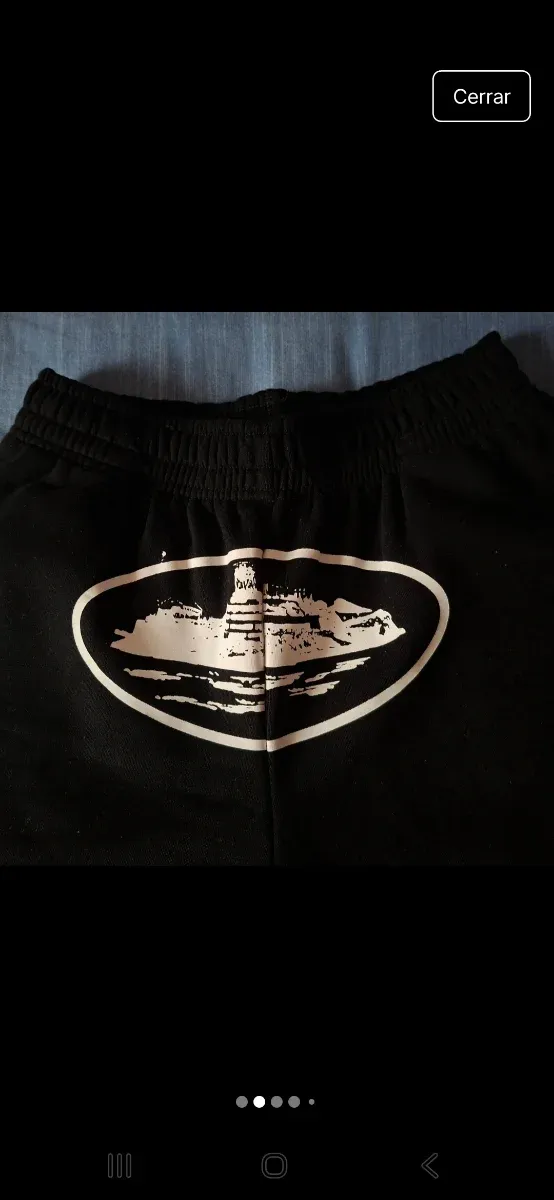 Pantalones Corteiz Negros Talla S