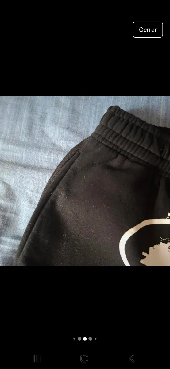 Pantalones Corteiz Negros Talla S