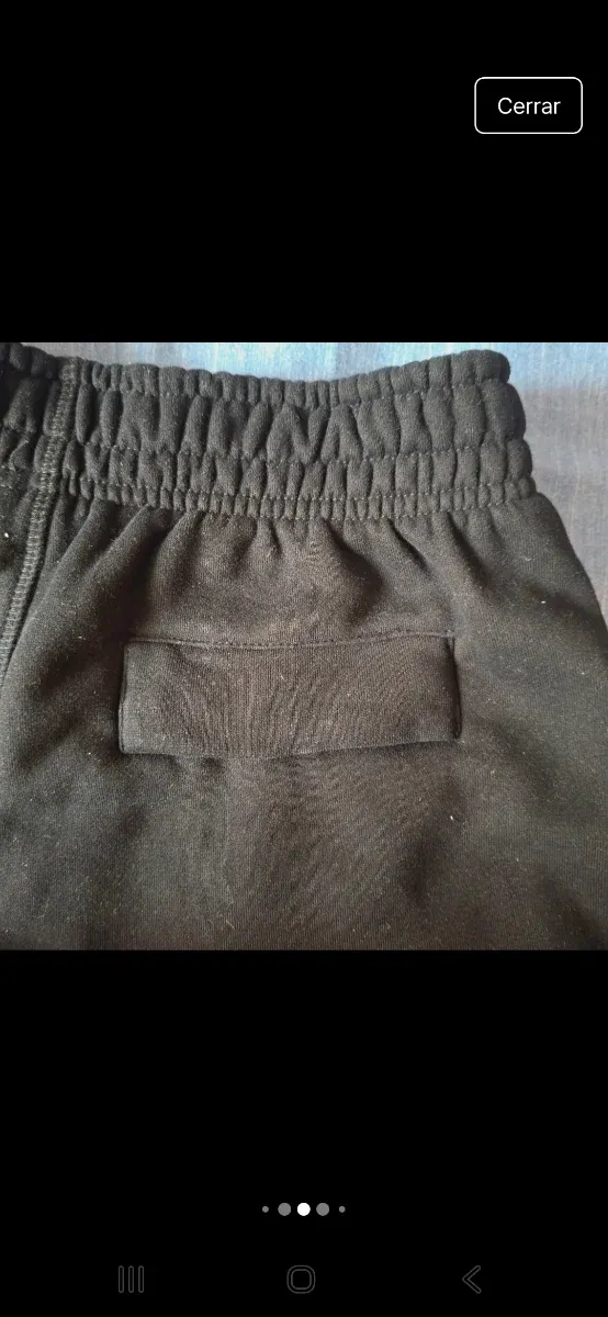 Pantalones Corteiz Negros Talla S