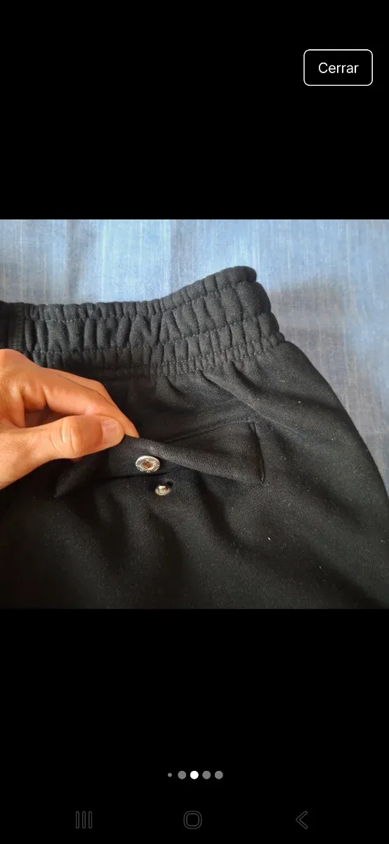 Pantalones Corteiz Negros Talla S